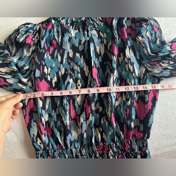 NWT Heartloom Celeste Vibrant Flutter Ruffle Long Sleeve Dress from Revolve - Picture 11 of 11